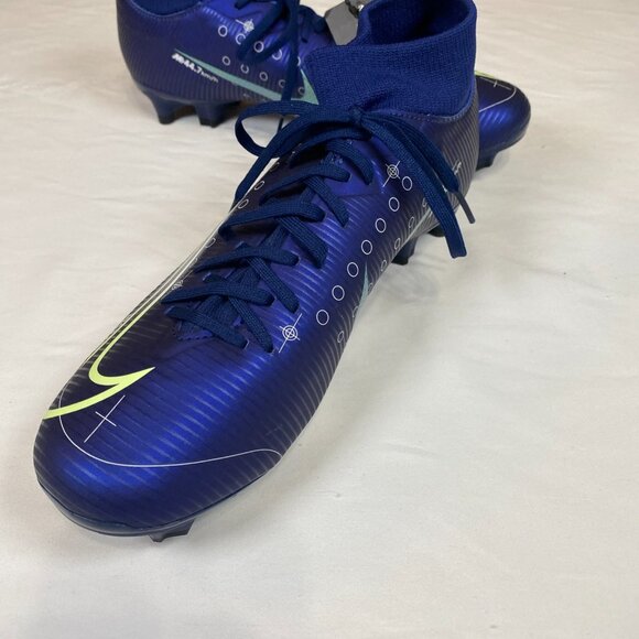New Nike Mercurial Superfly 7 Academy MDS Indoor Soccer Cleat BQ5427-401 Men 6.5 - Picture 5 of 13